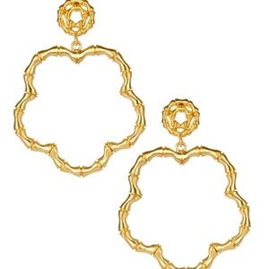 Lisi lerch gold bamboo earrings
